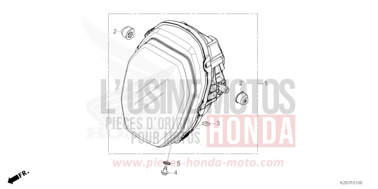 PROJECTEUR de MSX GROM A SPLENDID BLUE (B219) de 2023